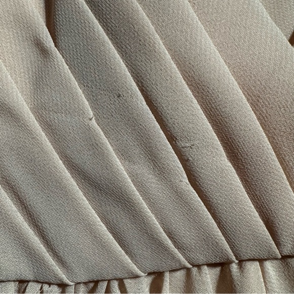 NWT Sorella Vita York Dress #8614 Full Length silk and satin Blush Size 12 - Picture 10 of 11